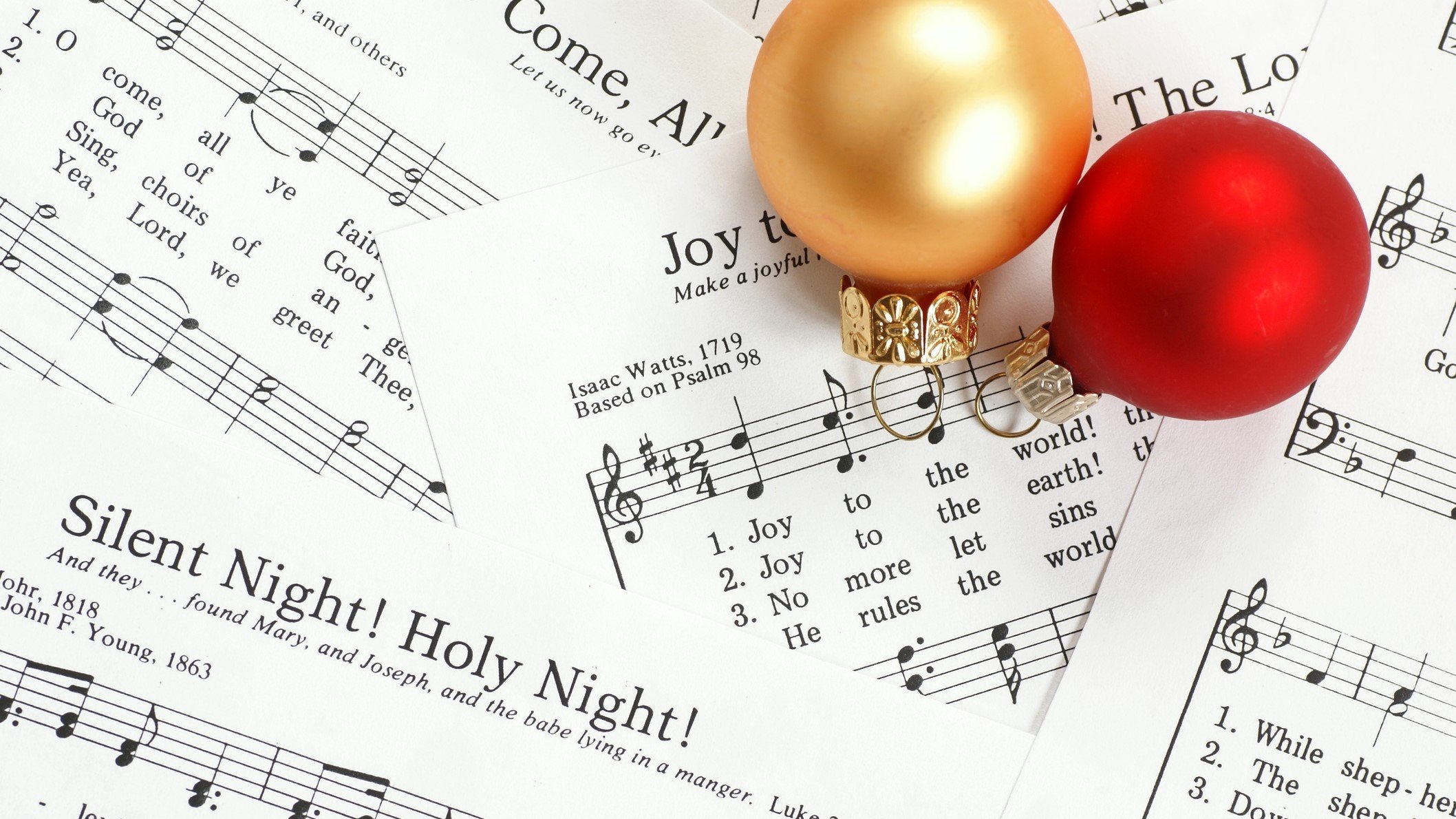 Christmas carol sheet music